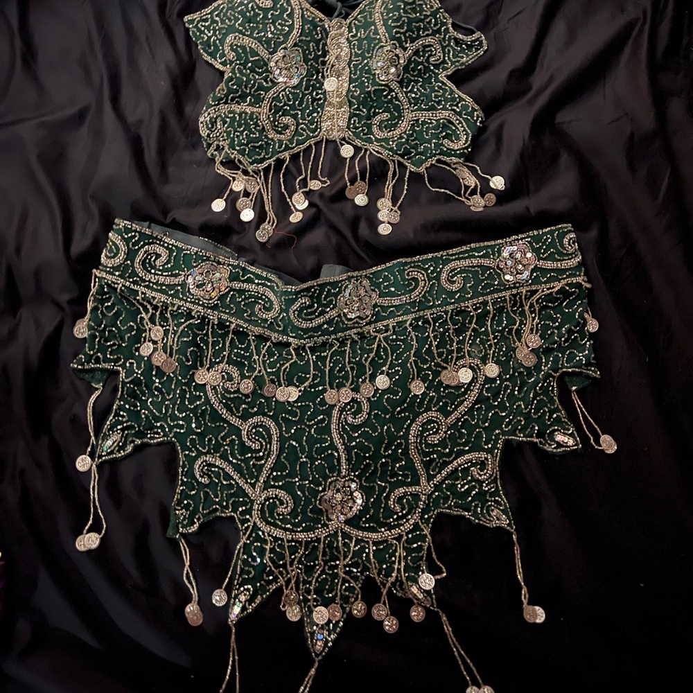 Afghanistan belly dancer set xs/s